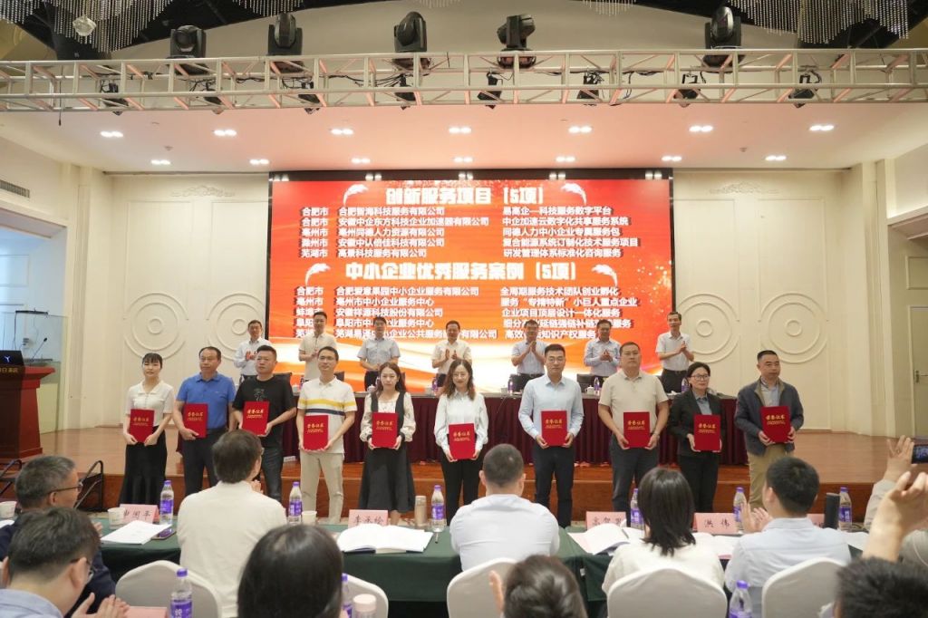 中瑞凯时尊龙“研发管理体系标准化咨询服务”荣获2022年度安徽省中小企业服务联盟能力竞赛“创新服务项目”(图3)